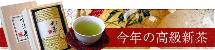 今年の高級新茶