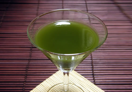 绿茶果冻